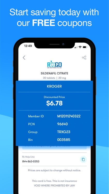 RxGo: Prescription Rx Coupons screenshot-4