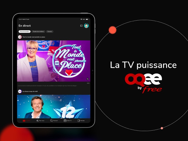 OQEE by Free dans l'App Store