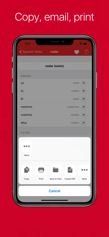 Spanish Verb Conjugator Pro