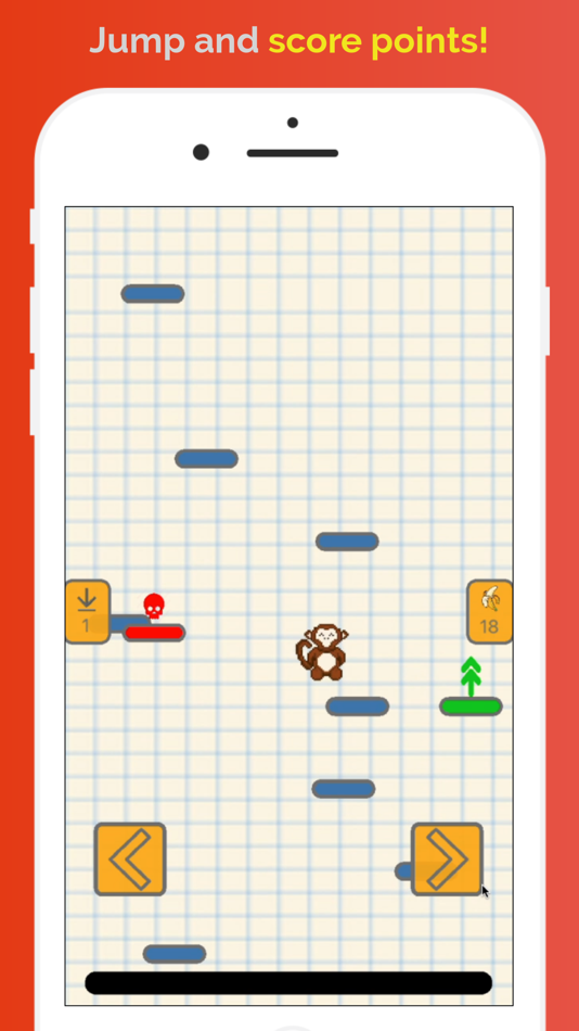 #2. Monkey Jump: Casual Game (iOS) Podle: Alexey Burin