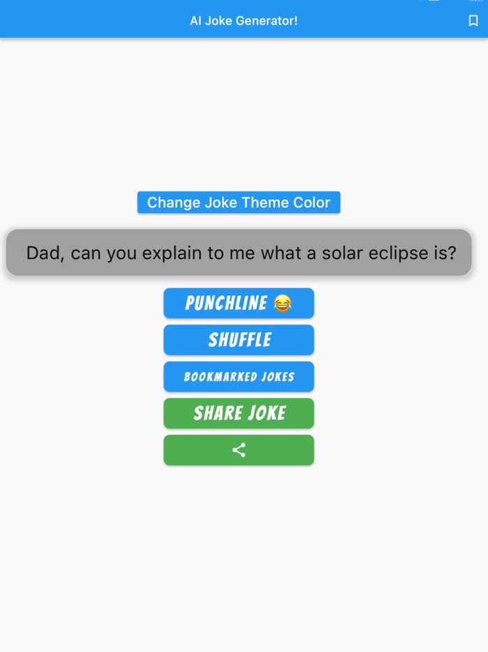 AI Punchline Joke Generator