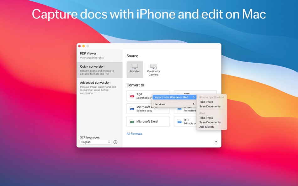 #5. FineReader PDF: OCR Converter (macOS) 由: ABBYY USA Software House Inc
