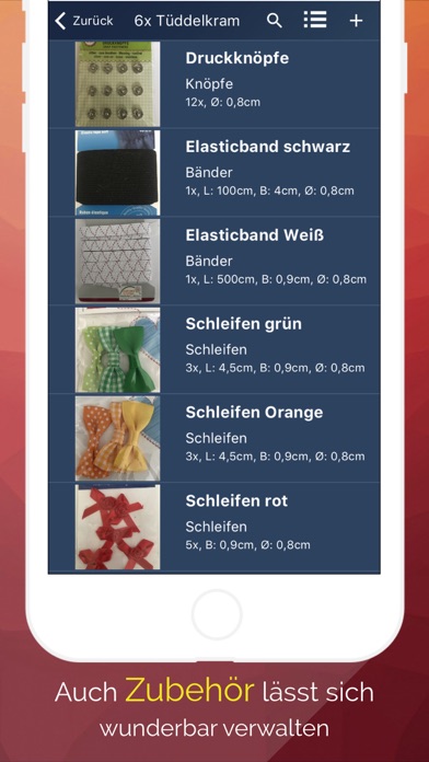 Stofflager und mehr... Screenshot
