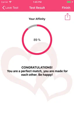 Love test compatibility screenshot 3