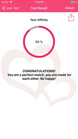 Game screenshot Love test compatibility hack