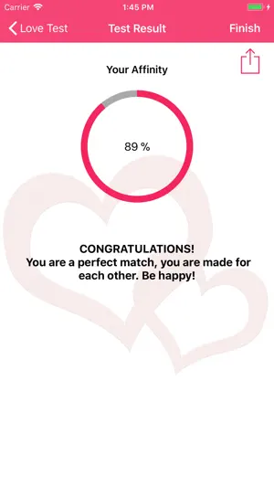 Love test compatibility screenshot 3