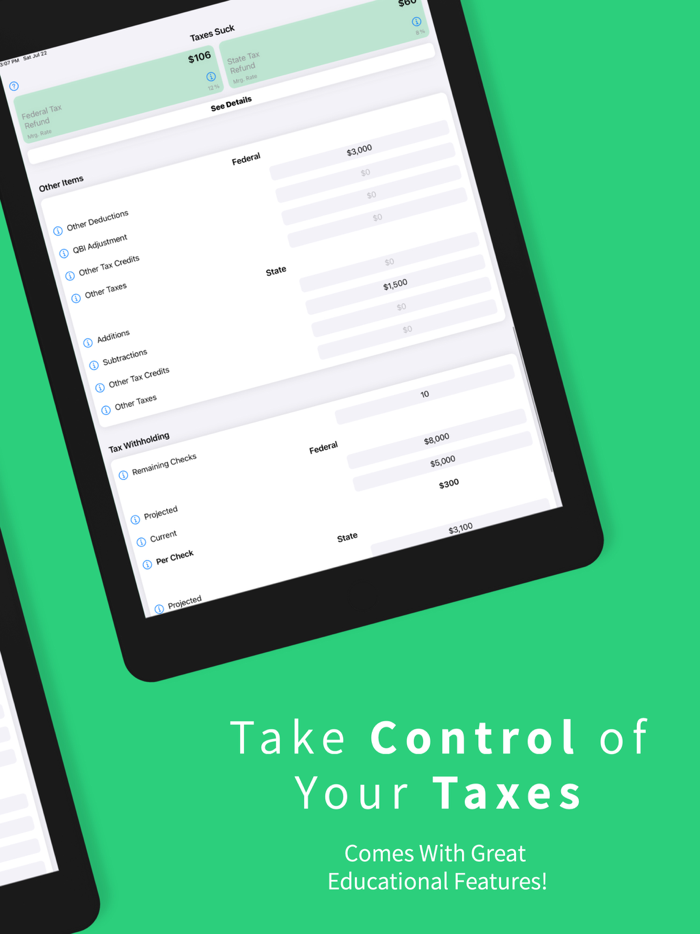 Taxes Suck USA Tax Calculator