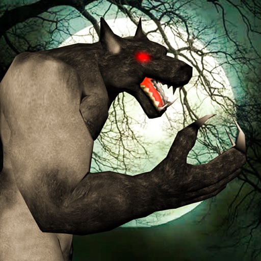 Teen Werewolf Bigfoot Monster Icon