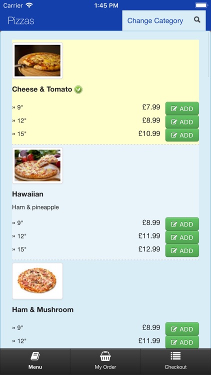 Ocean Fish and Pizza