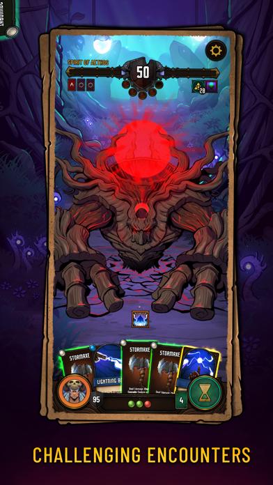 Dawncaster: Deckbuilding RPG screenshot 5