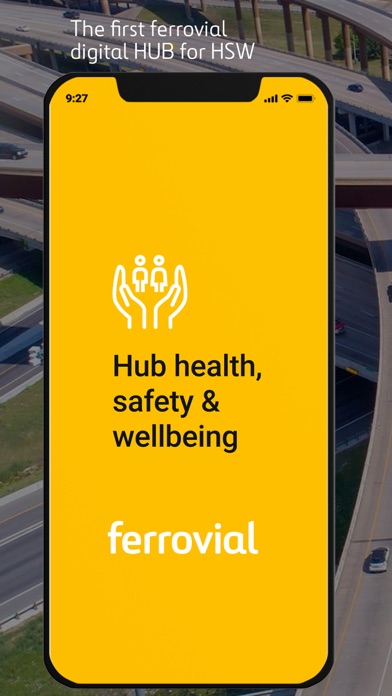 Hub health, safety & wellbeing Screenshot