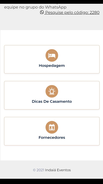 Indaiá Eventos Screenshot