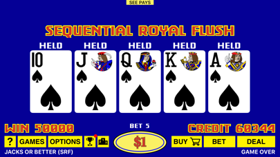 The Classic Video Poker Screenshot