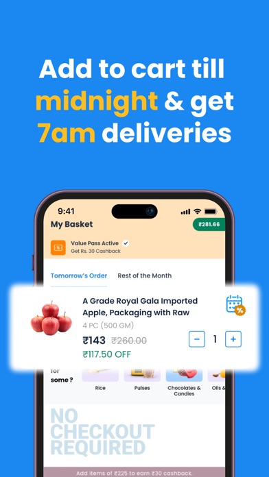 Milkbasket: Grocery Delivery Screenshot