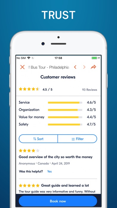 Philadelphia Travel Guide Screenshot