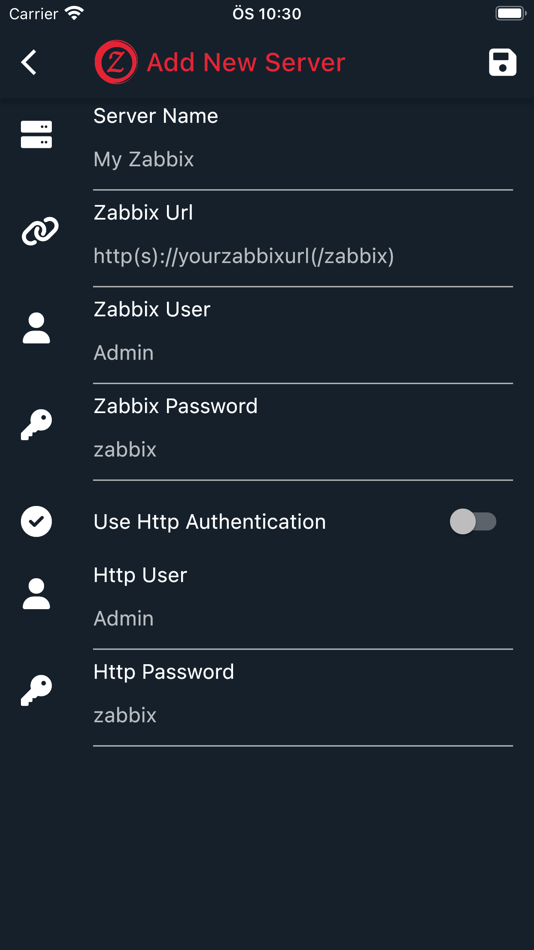 #1. Tabbix (iOS) 由: Mehmet Tirgil