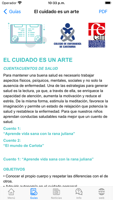 Salud Escolar Screenshot