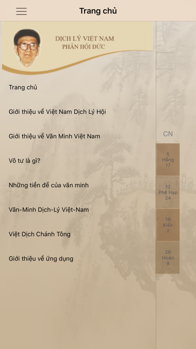 Dịch Lý VN Screenshot