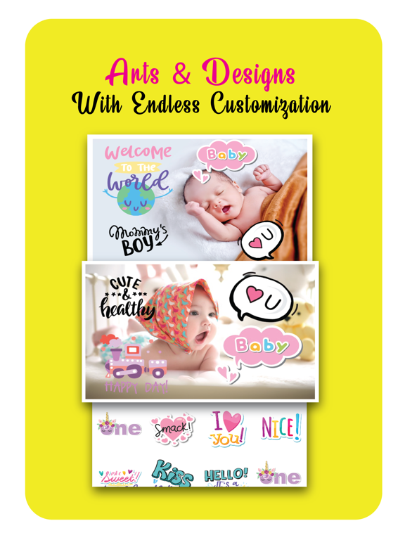 Screenshot #2 for Baby Photo Art-Baby Story Pics