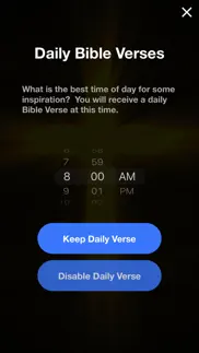 How to cancel & delete bible verses: daily devotional 1