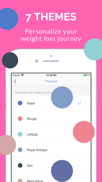 Weight Loss Simple Tracker App Screenshot