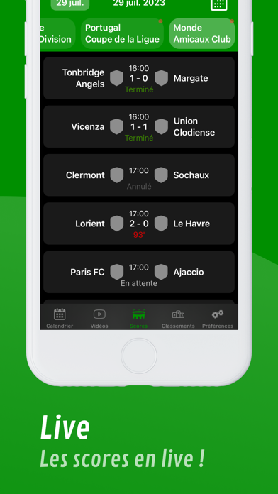 Screenshot #3 pour Foot TV