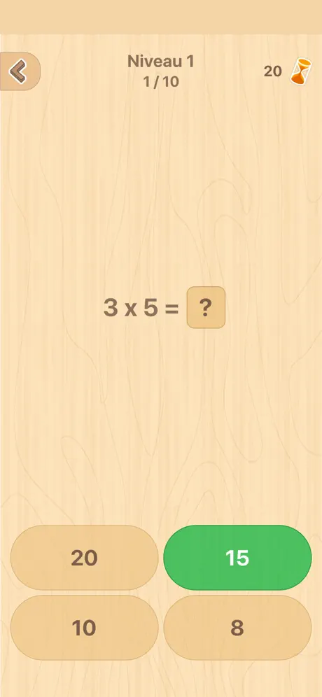 Table de multiplication, math