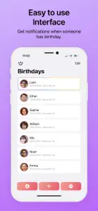 B-Day: Reminder screenshot #4 for iPhone