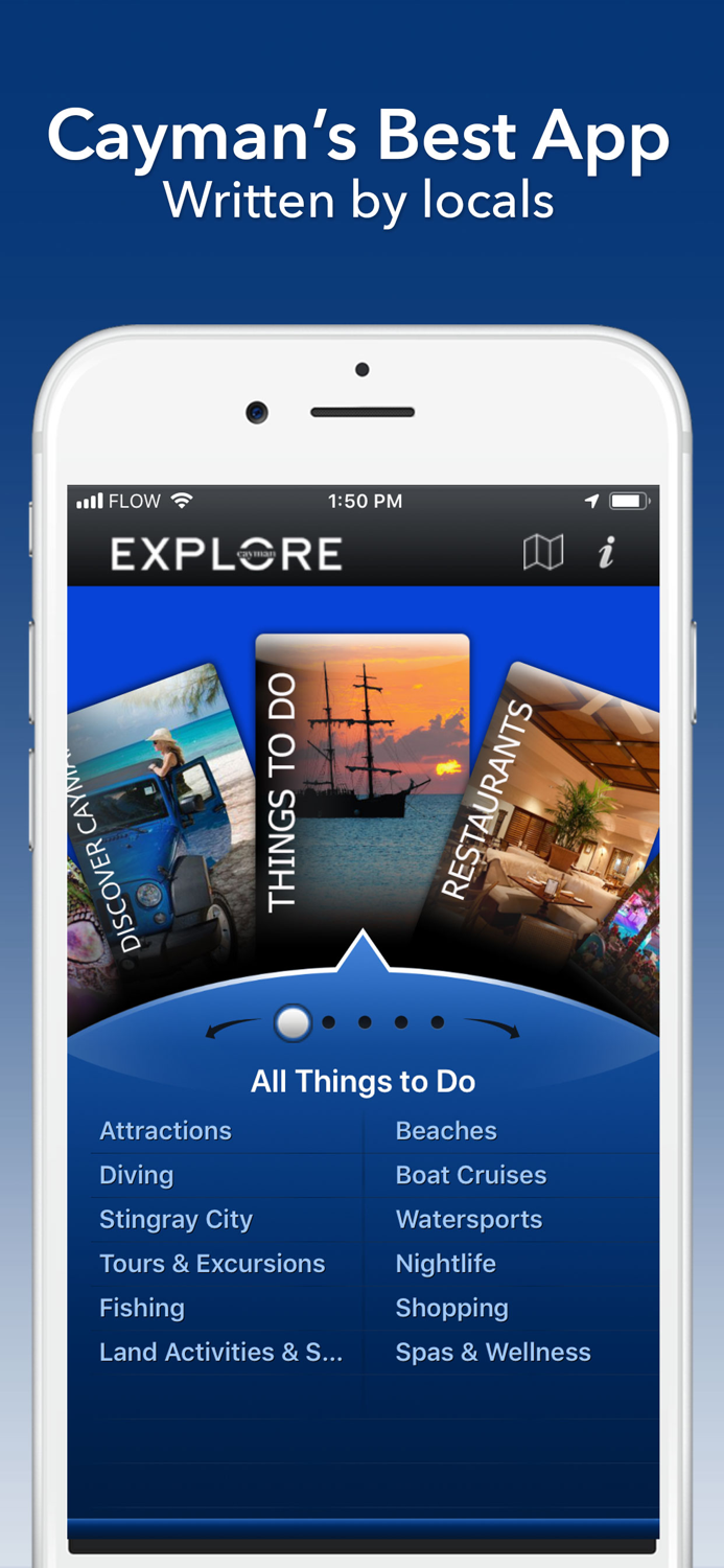Explore Cayman for iPhone