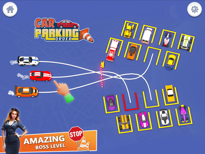 Car Parking Order 3D Car Game