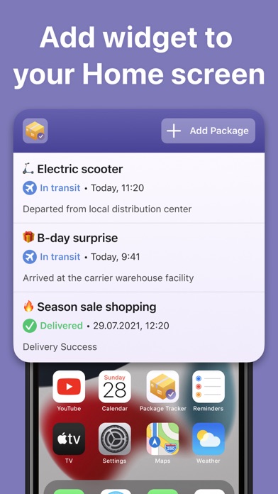 Package Tracker: Track Parcels Screenshot