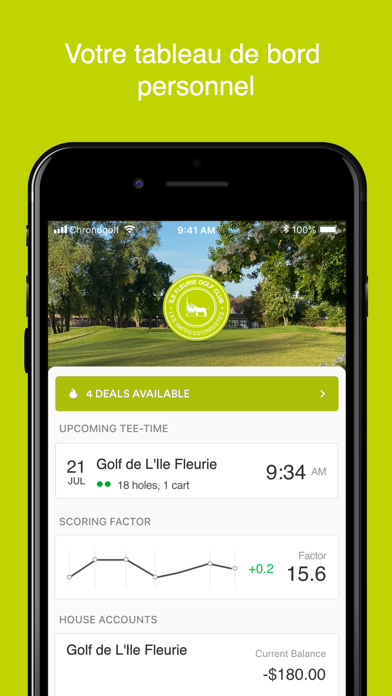 Ile Fleurie Golf Club Screenshot