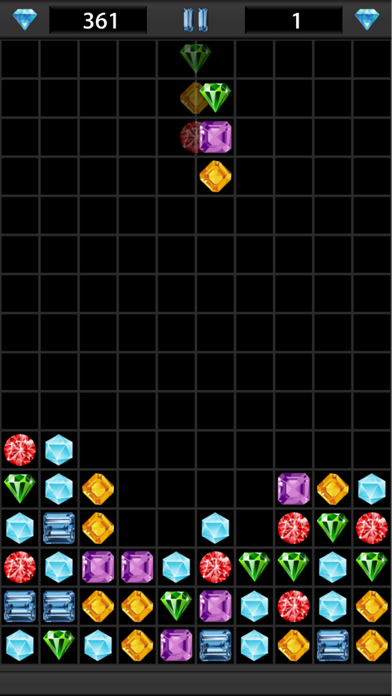 Columns - Match Falling Jewels Screenshot