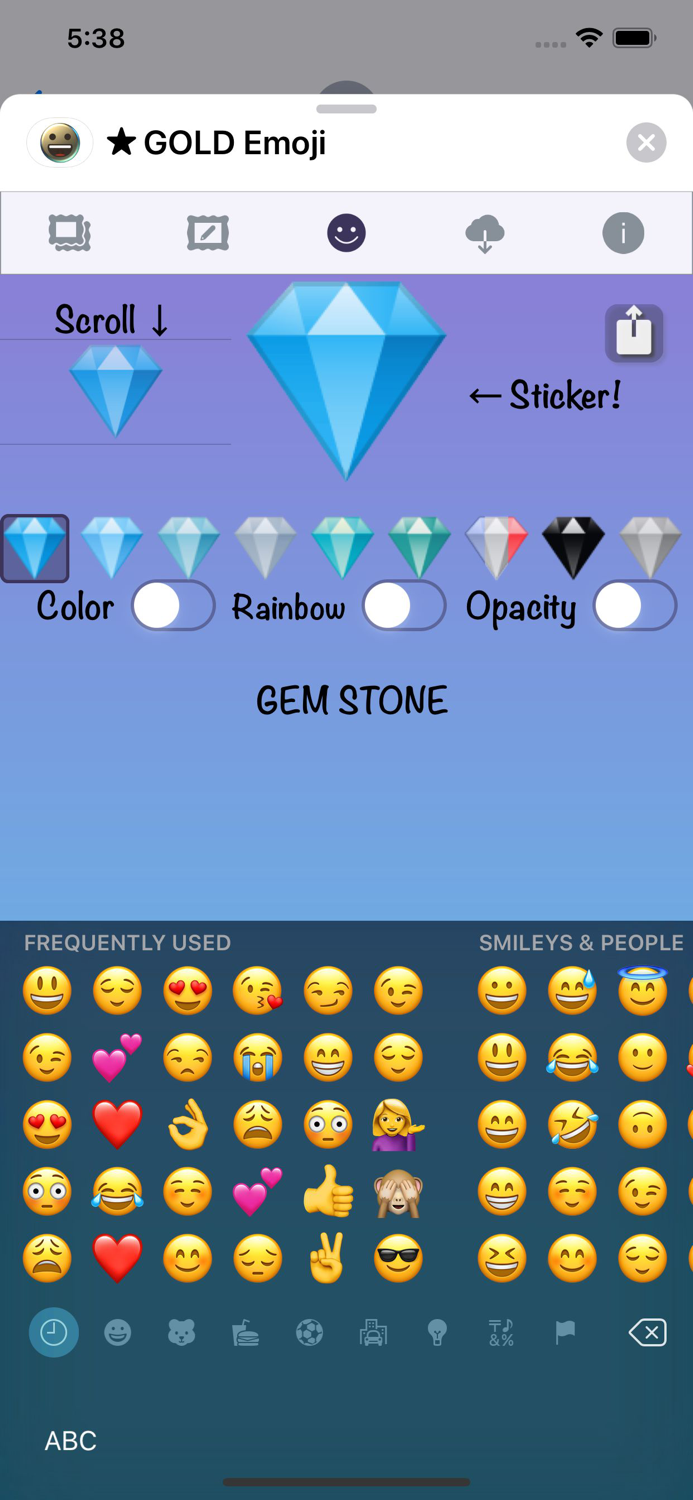 GOLD Emoji • Stickers