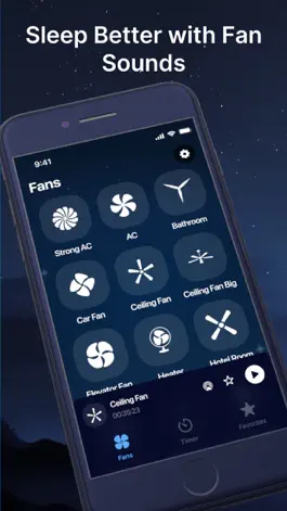Game screenshot Sleepfan - Fan Noise for Sleep apk