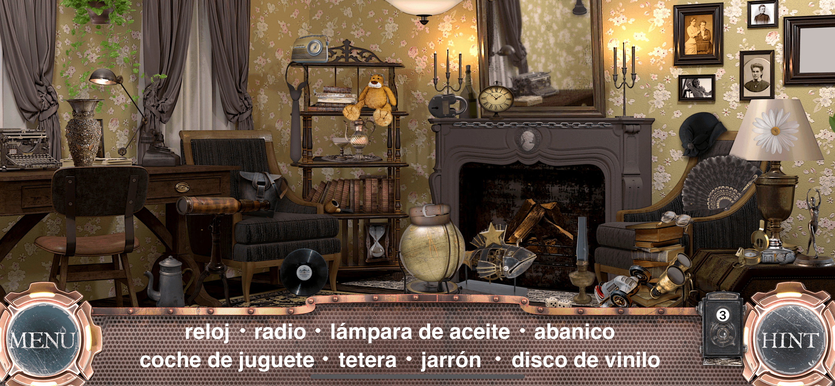 Time Machine Find Objects Game