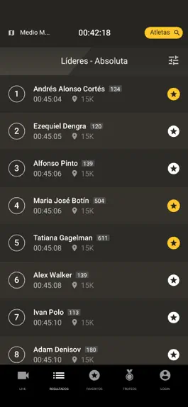 Game screenshot Live Federación  Atletismo CyL hack