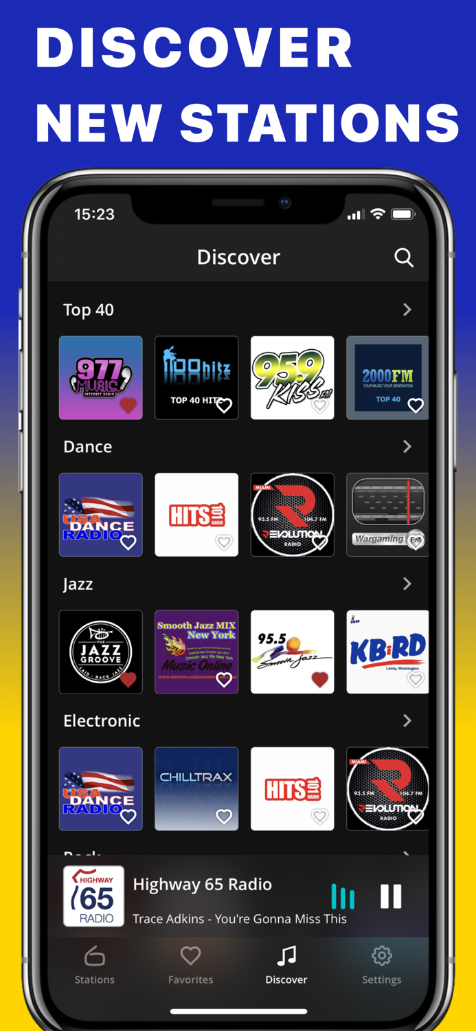 FM Radio Tuner live Player app