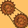 Icon Steampunk Idle Spinner Factory
