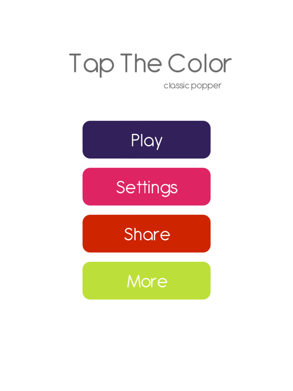 Screenshot #4 pour Tap The Color : Classic Popper