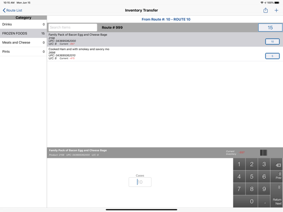DSD Route Manager iPad screenshot 3 - Business app