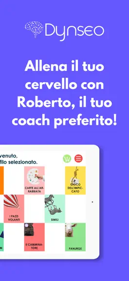 Game screenshot ROBERTO il tuo coach cerebrale hack