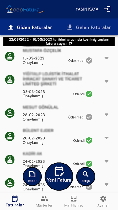 CepFatura Screenshot