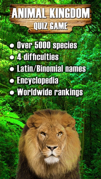 Animal Kingdom - Quiz Game