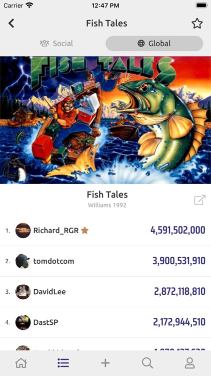 Pindigo: Social Pinball Scores