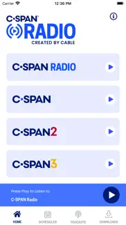 c-span radio iphone screenshot 1