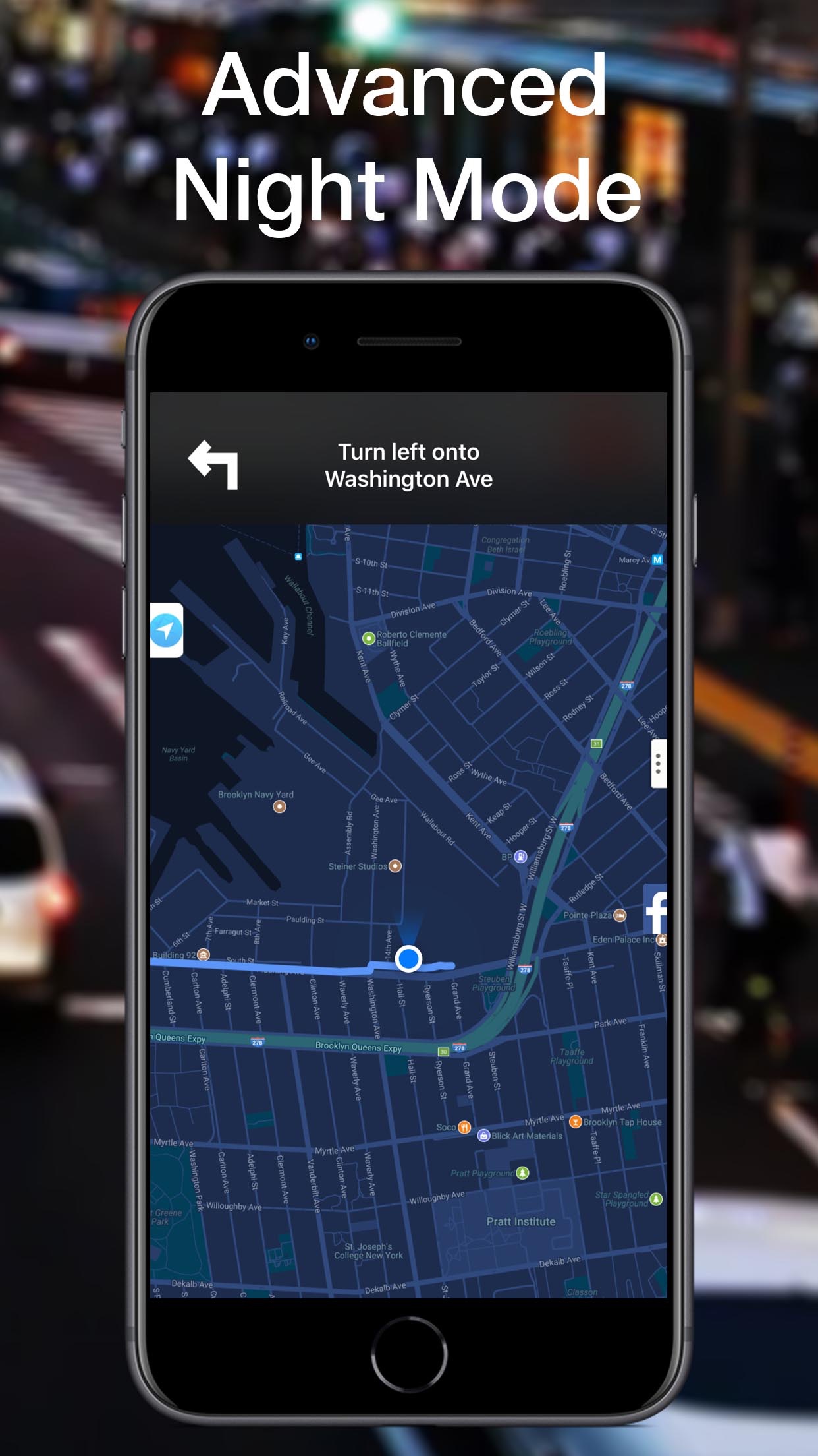 Traffie Navigation & Traffic screenshot 4