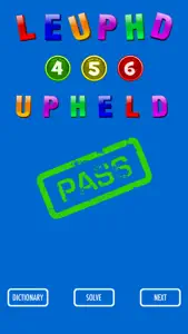 UnScramble The Words Game screenshot #1 for iPhone