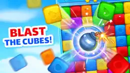 fruit cube blast: match 3 game iphone screenshot 3