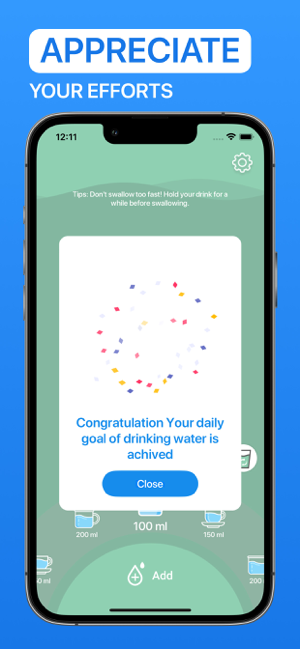 ‎Water Now: Daily Drink Tracker Screenshot